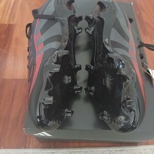 Adidas Predator Soccer Cleats Black and Red